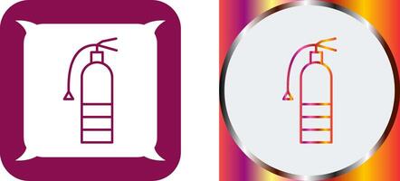 Unique Extinguisher Icon Design vector