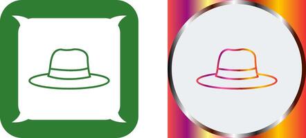 Women's Hat Icon Design vector