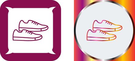 Sneakers Icon Design vector