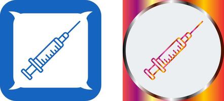 Syringe Icon Design vector