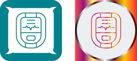 Oximeter Icon Design vector