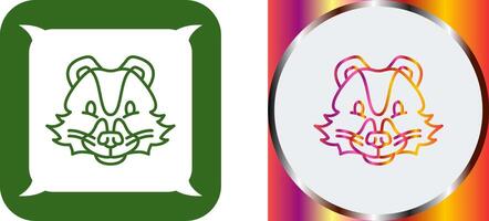 Skunk Icon Design vector