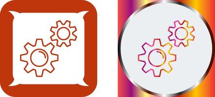 Gears Icon Design vector