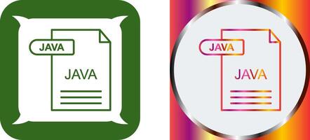 Java Icon Design vector