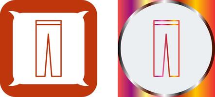 Trousers Icon Design vector