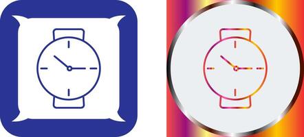 Wrist Watch Icon Design vector