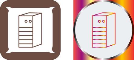Server Network Icon Design vector