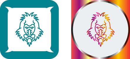 Mandrill Icon Design vector