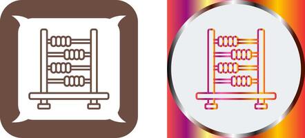 Abacus Icon Design vector