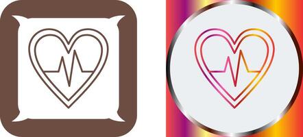 Cardiogram Icon Design vector