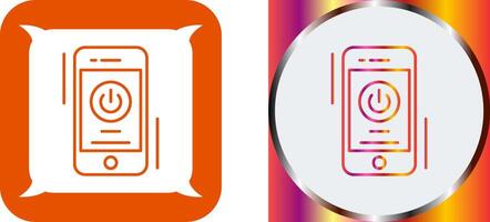 Power Button Icon Design vector