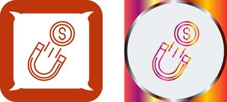 Stealing Money Icon Design vector