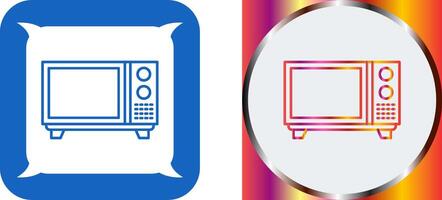 Microwave Icon Design vector