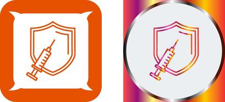 Vaccination Icon Design vector