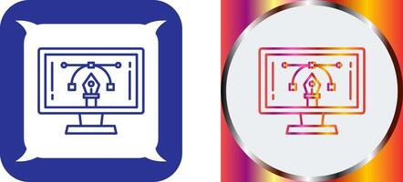 Elearning Icon Design vector