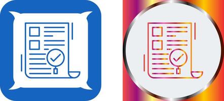 SEO Audit Icon Design vector