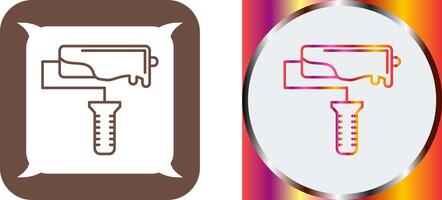 Roller Icon Design vector