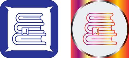 Books Icon Design vector