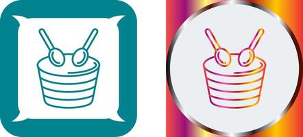 Drum Icon Design vector