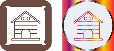 Dog House Icon Design vector