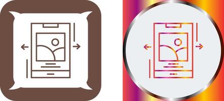 Swipe Icon Design vector