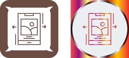 Swipe Icon Design vector