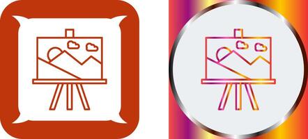 Canvas Icon Design vector