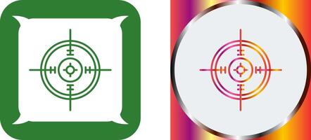 Aim Icon Design vector