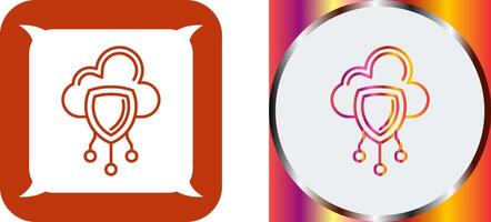 Data Protection Icon Design vector