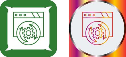 Update Icon Design vector