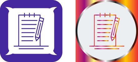 Check Up List Icon Design vector