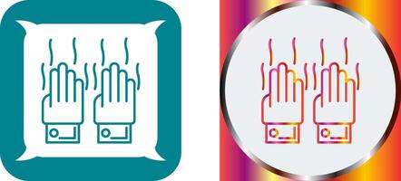 Smelly Hands Icon Design vector