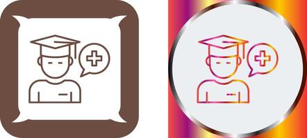 Medicine Faculty Icon Design vector