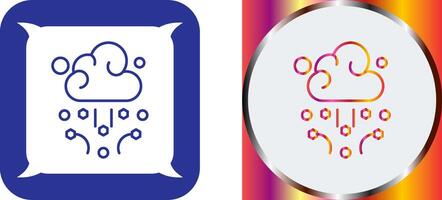 Hail Icon Design vector