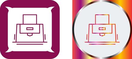 Purse Icon Design vector