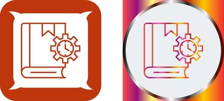 Duration Icon Design vector