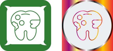 Caries Icon Design vector