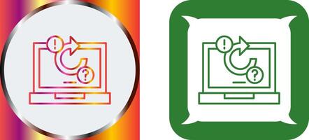 Problem solving Icon Design vector