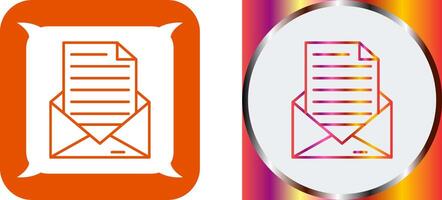 Mail Icon Design vector