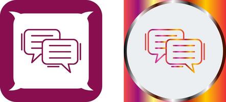 Chat Icon Design vector