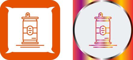 Beer Can Icon Design vector