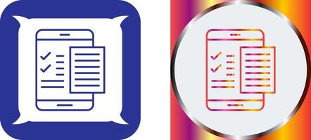 Check List Icon Design vector