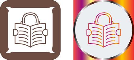 Reading Icon Design vector