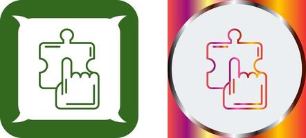 Quick Selection Icon Design vector
