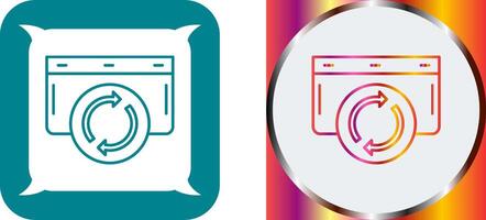 Refresh Icon Design vector