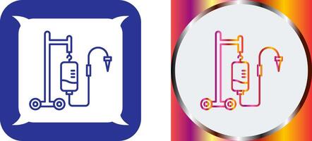 Intravenous Icon Design vector