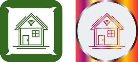 Smart Home Icon Design vector