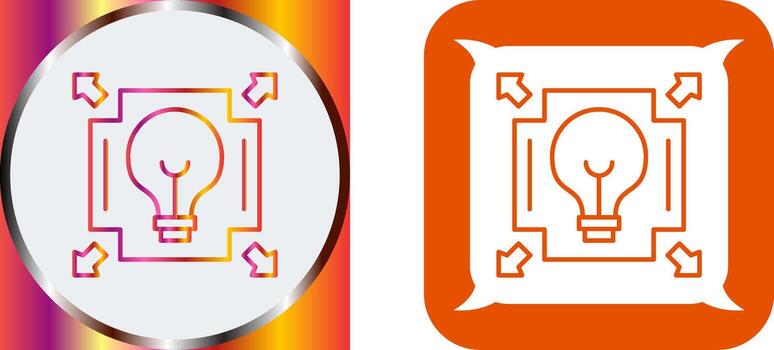 Diffusion Icon Design vector