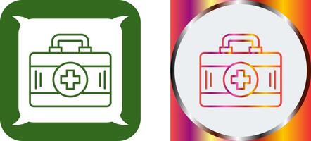 First Aid Kit Icon Design vector