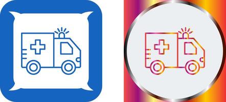 Ambulance Icon Design vector